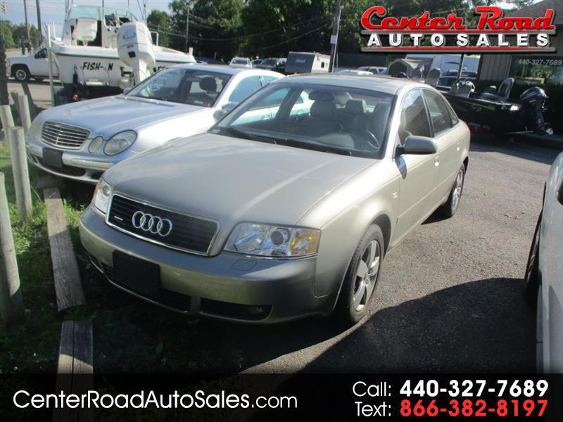 2002 Audi A6 3.0 with Tiptronic