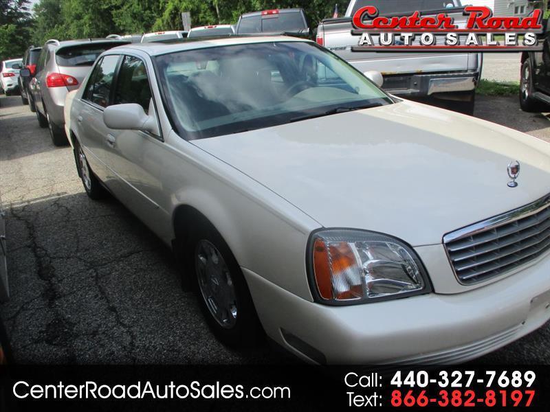 2002 Cadillac DeVille Sedan