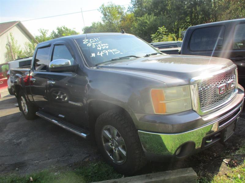 GMC Sierra 1500 SLE Crew Cab 4WD 2011