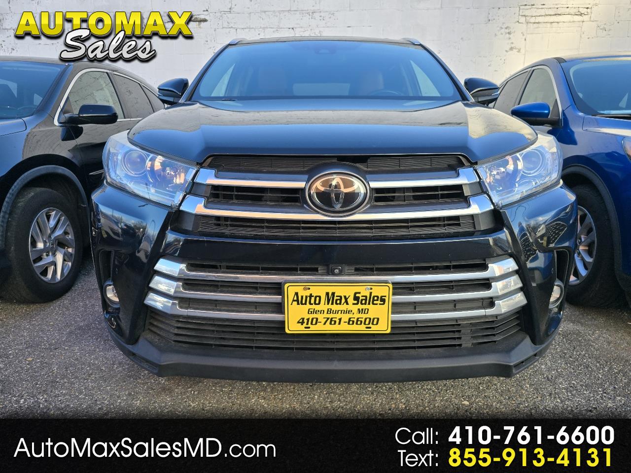 2019 Toyota Highlander Limited Platinum's photo