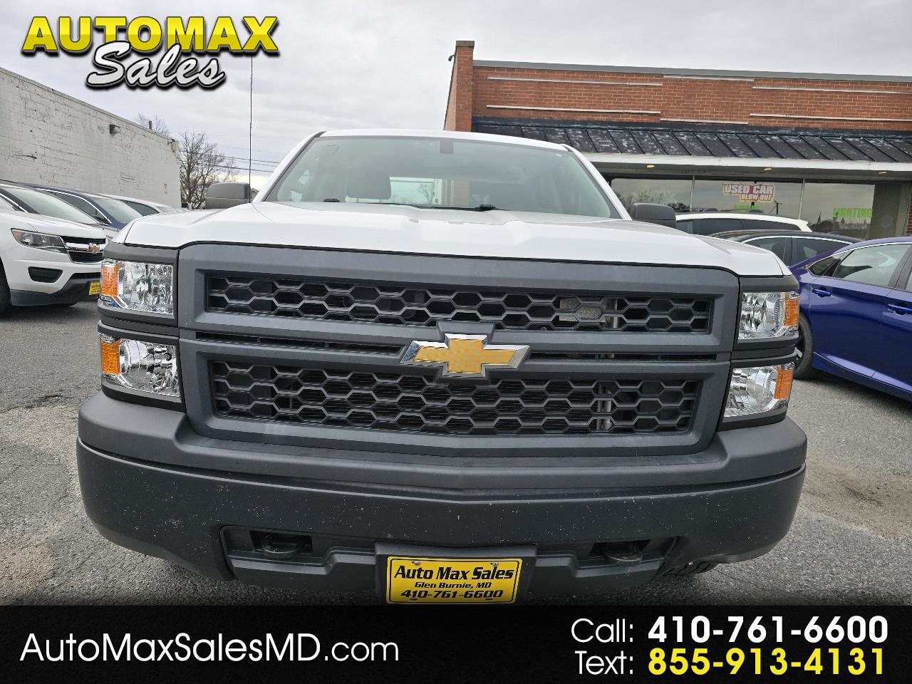 2015 Chevrolet Silverado 1500 4WD Double Cab 143.5" Work Truck