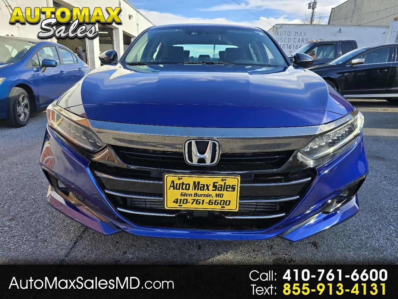 Honda Accord Sedan Sport SE 1.5T CVT 2021