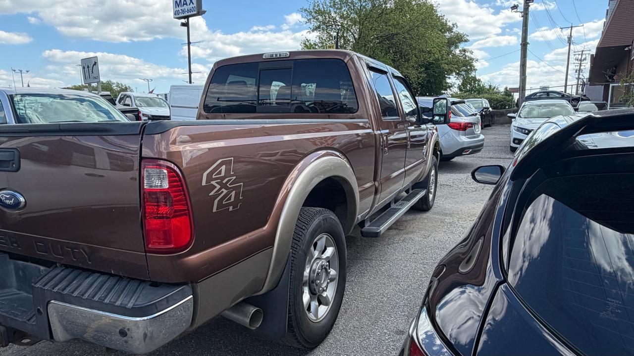 Ford Super Duty F-350 SRW 4WD Crew Cab 156" King Ranch 2011