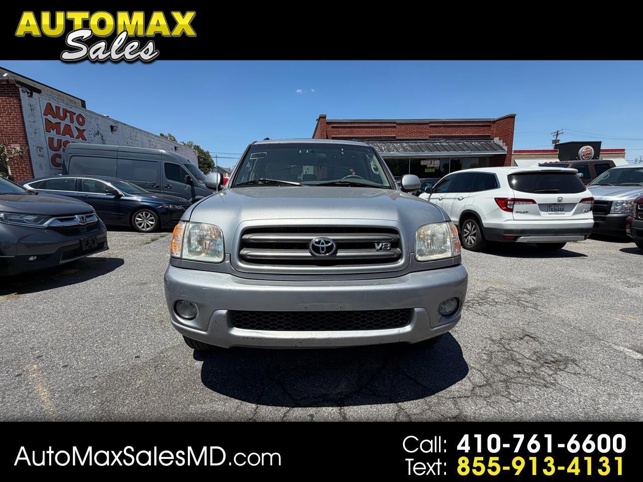 Toyota Sequoia 4dr SR5 (Natl) 2003