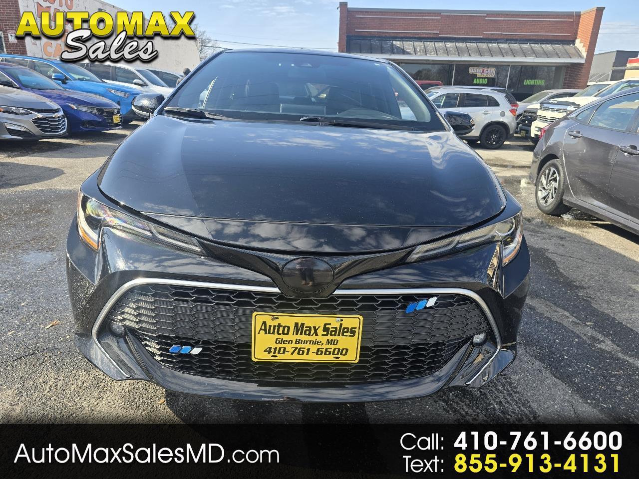 Toyota Corolla Hatchback XSE Manual (Natl) 2021