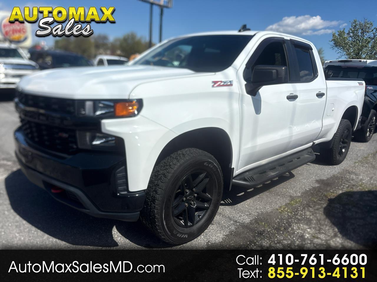 2019 Chevrolet Silverado 1500 4WD Double Cab 147" Custom Trail Boss