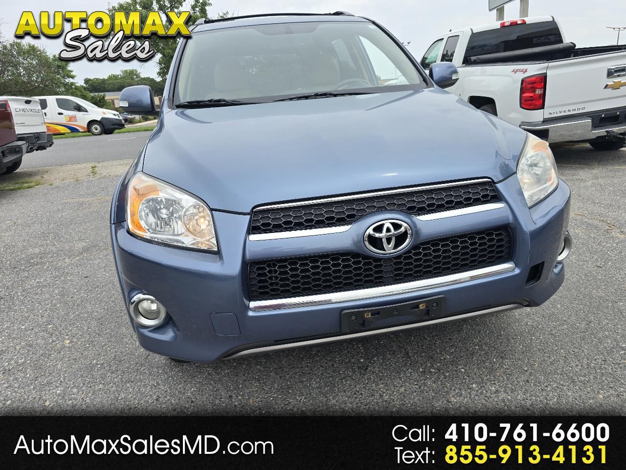 Toyota RAV4 4WD 4dr 4-cyl 4-Spd AT Ltd (Natl) 2009
