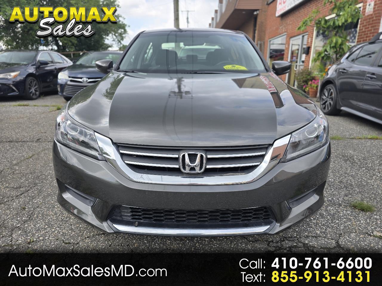 2014 Honda Accord Sedan 4dr I4 CVT LX