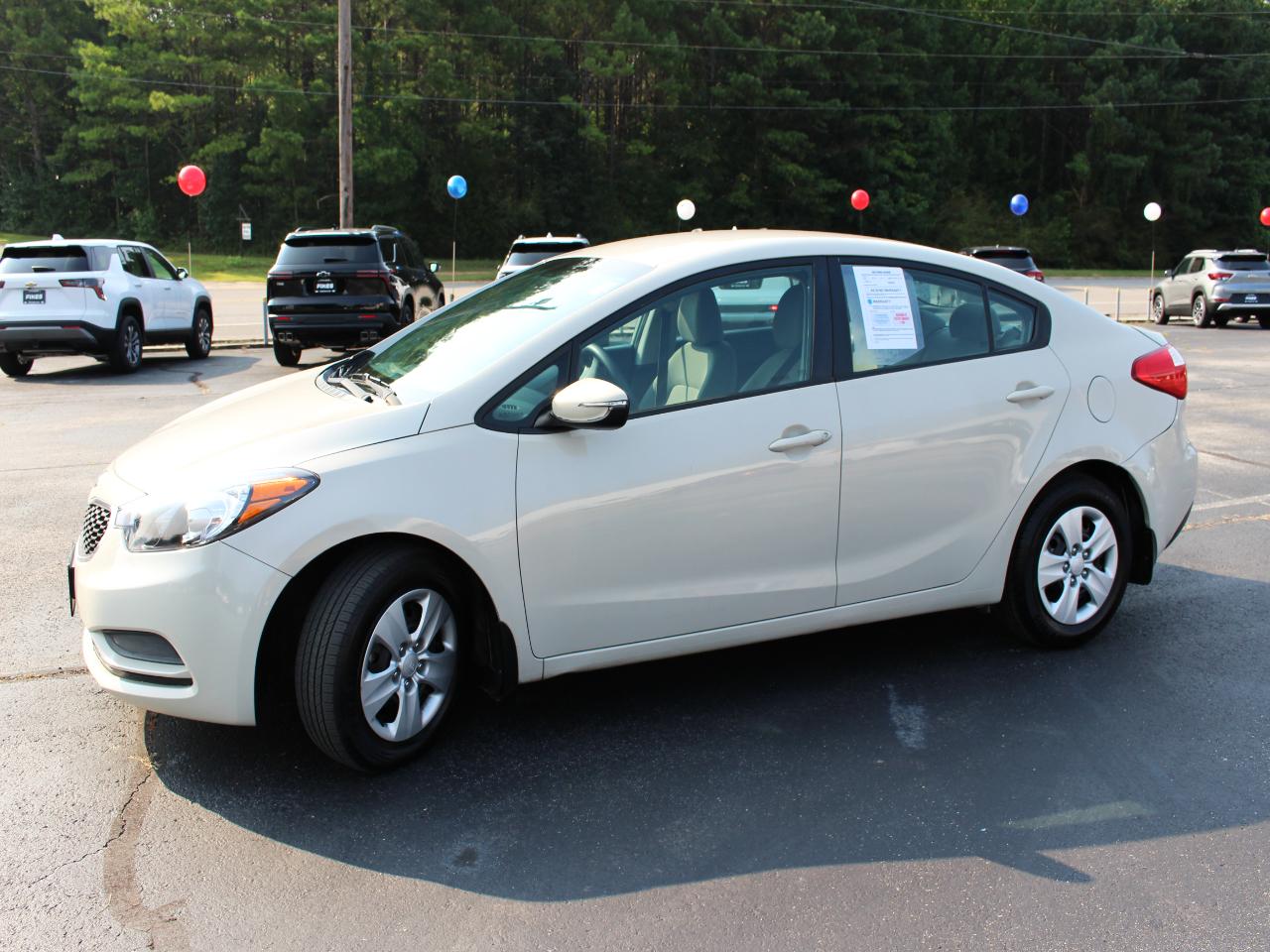 Brown (Tan) 2014 Kia Forte Sedan Front-Wheel Drive 