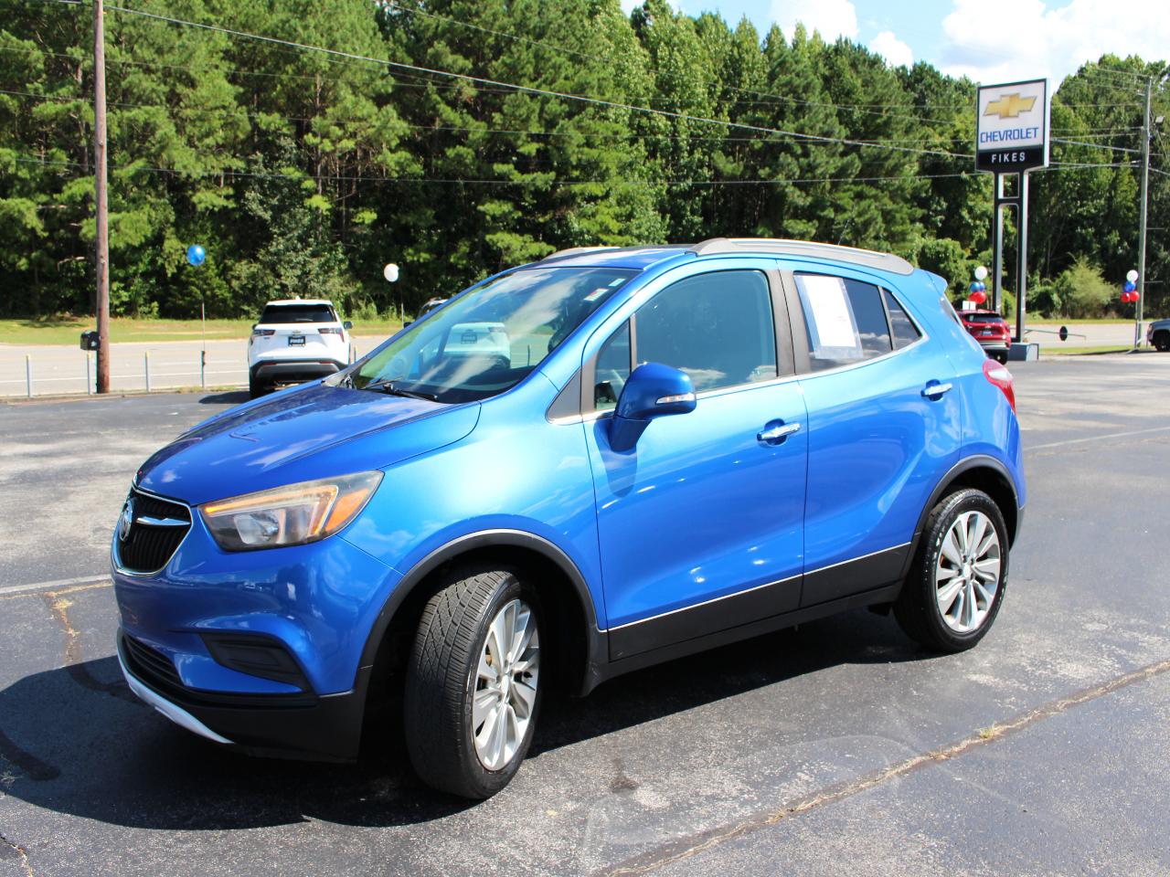 Blue 2017 Buick Encore SUV / Crossover Front-Wheel Drive 6-Speed Automatic
