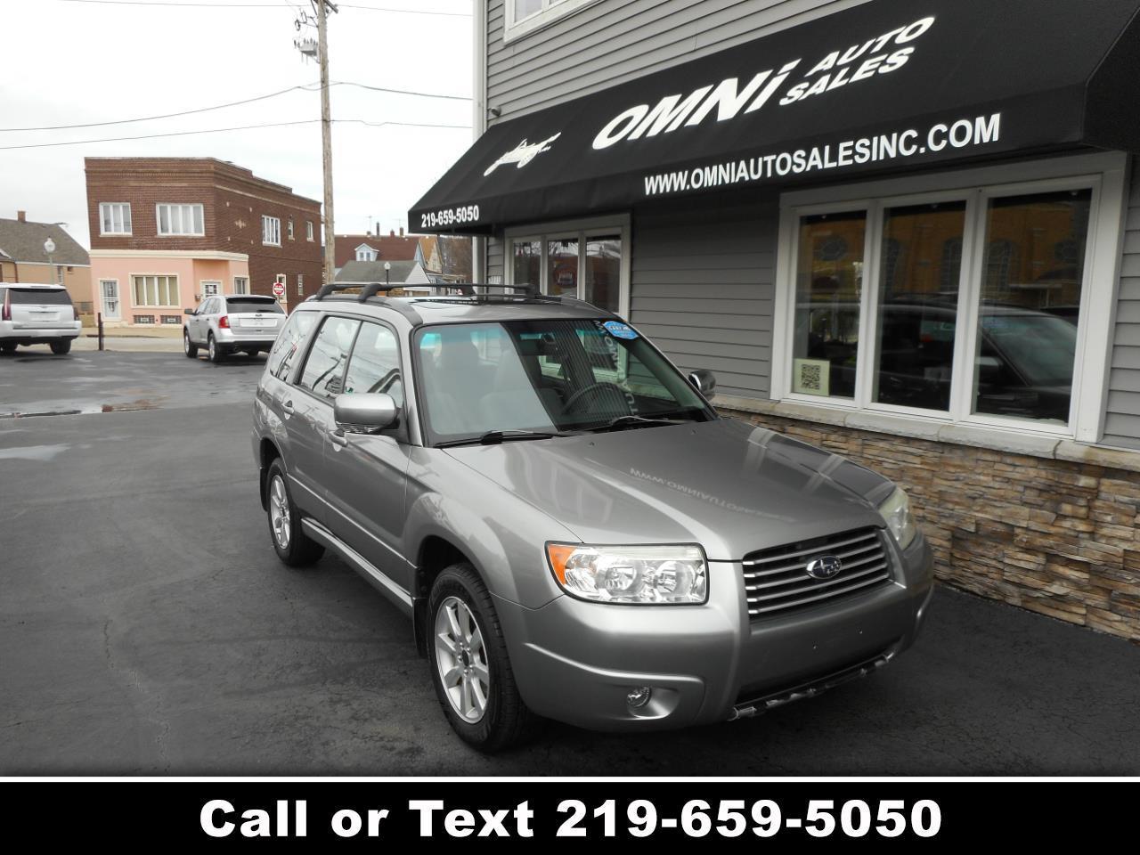 2007 Subaru Forester AWD 4dr H4 AT X w/Premium Pkg