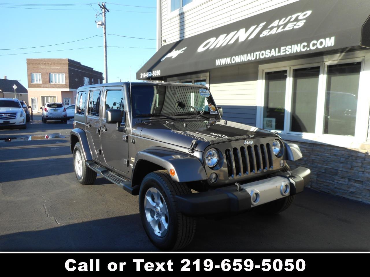 2014 Jeep Wrangler Unlimited 4WD 4dr Sahara