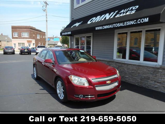 Red Jewel 2010 Chevrolet Malibu Sedan Front-Wheel Drive Automatic