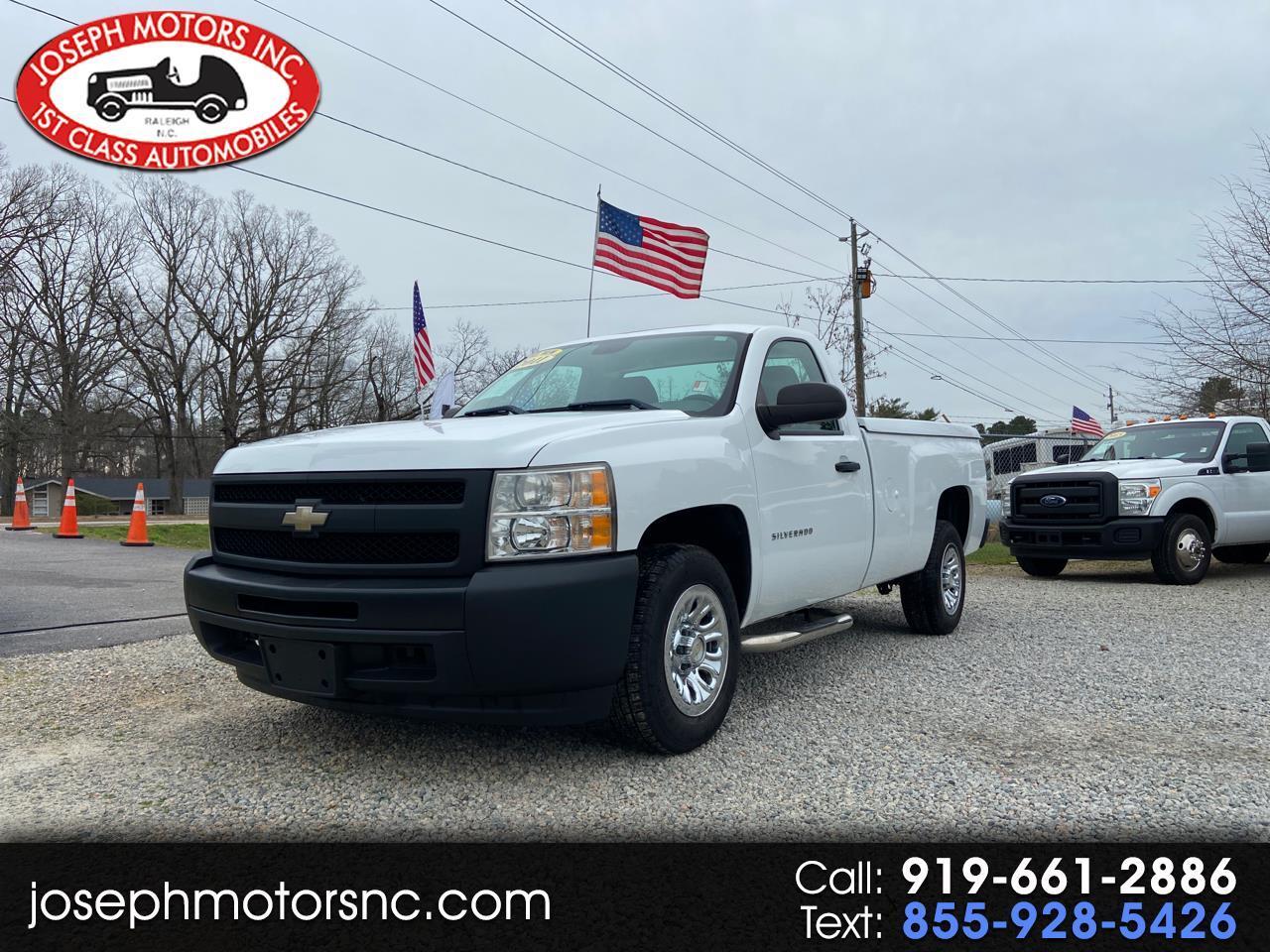 Used 2011 Chevrolet Silverado 1500 Work Truck 2WD for Sale in Raleigh