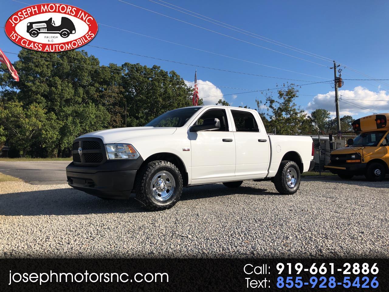 Used 2016 RAM 1500 Tradesman Crew Cab 4WD for Sale in Raleigh NC 27603 Joseph Motors