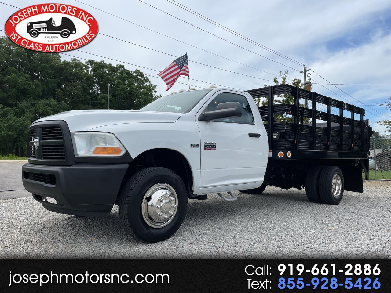 Used 2011 Dodge Ram 3500 Regular Cab 2WD DRW for Sale in Raleigh NC