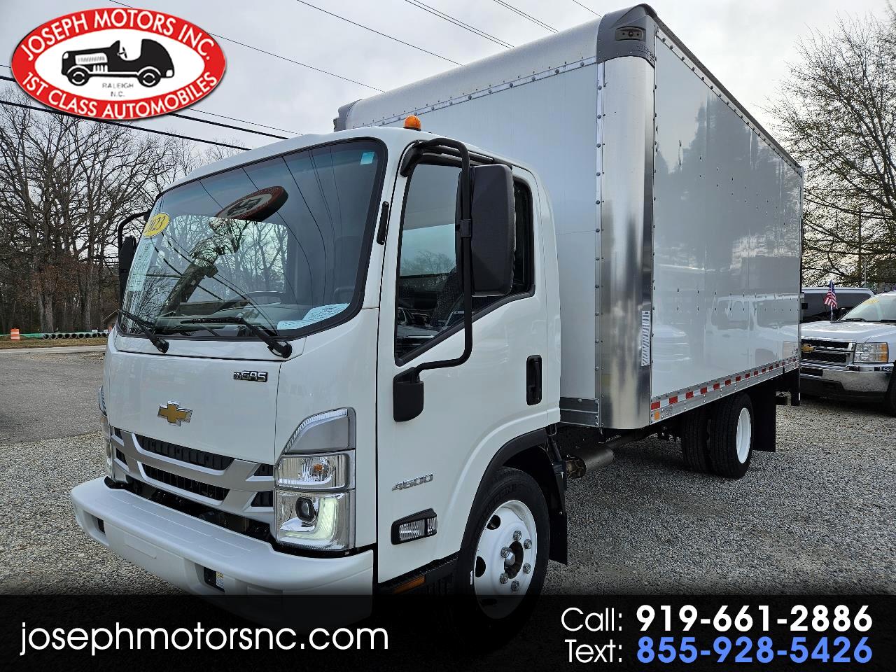 2023 Chevrolet 4500 LCF Gas 16 Foot Box-Truck For Sale In Raleigh, NC.