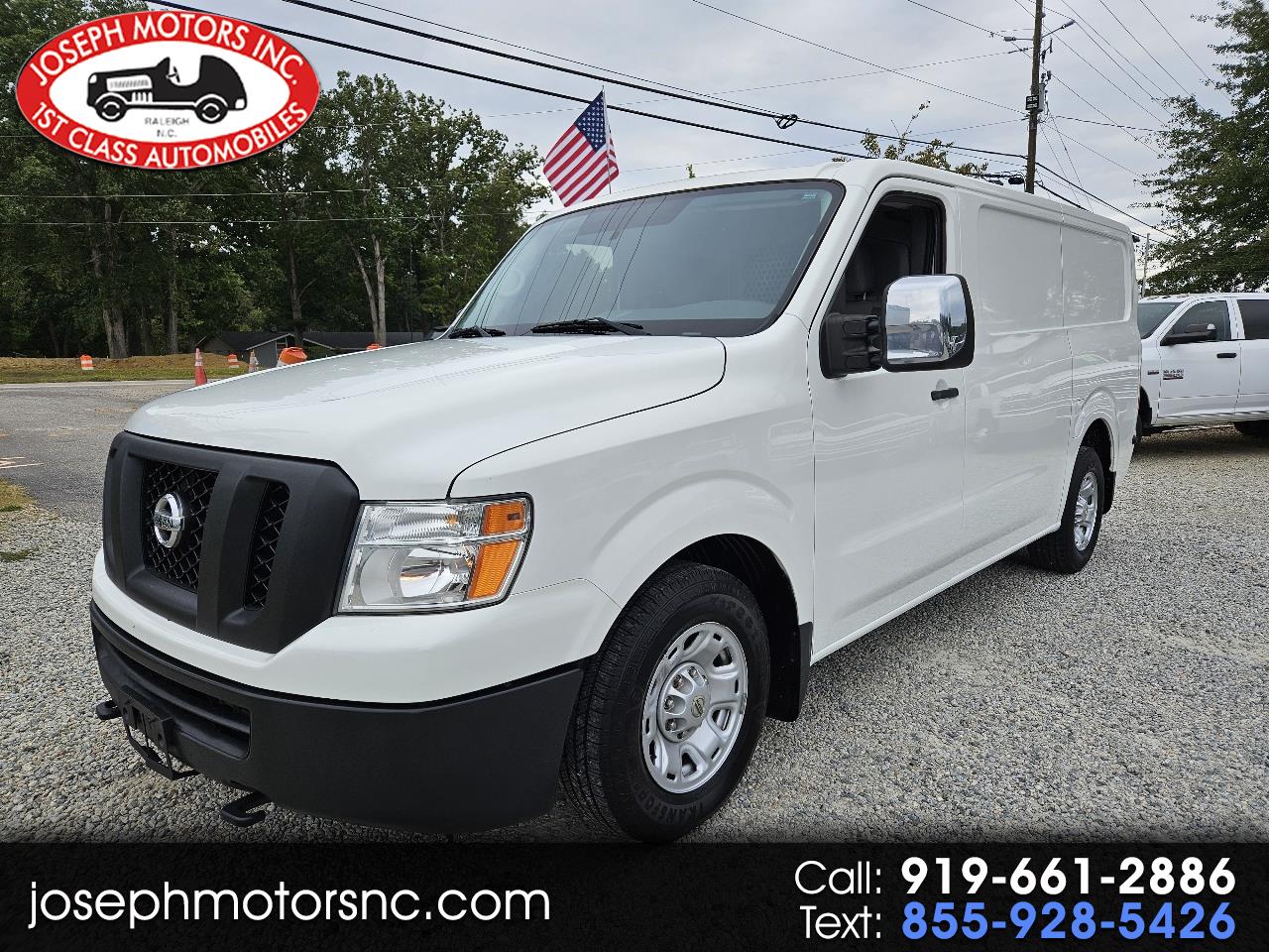 2019 Nissan NV 2500 HD CARGO VAN For Sale In Raleigh, NC.
