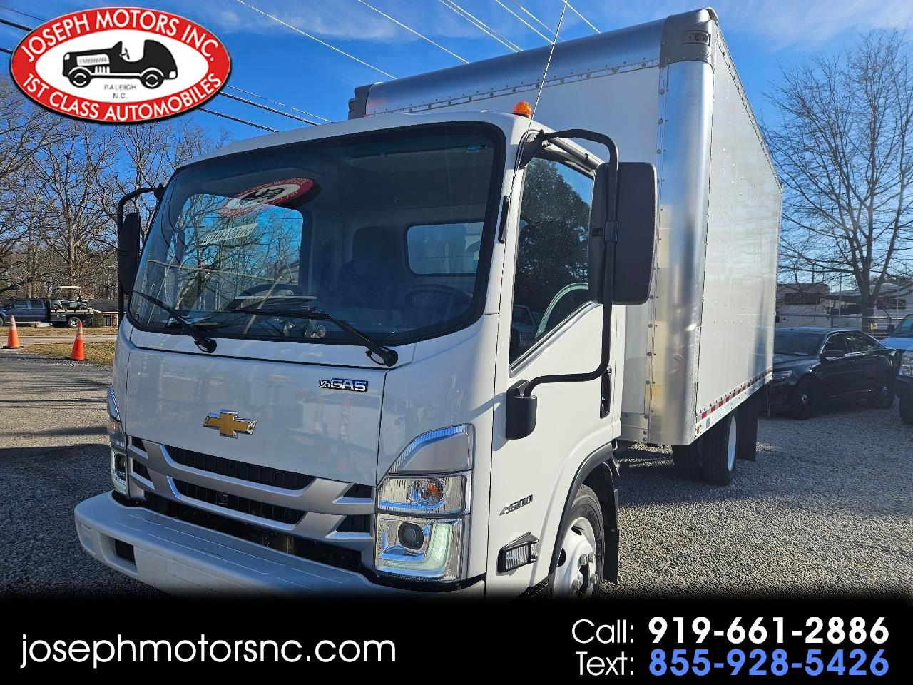 2023 Chevrolet 4500 LCF Gas 16 Foot Box-Truck For Sale In Raleigh, NC.