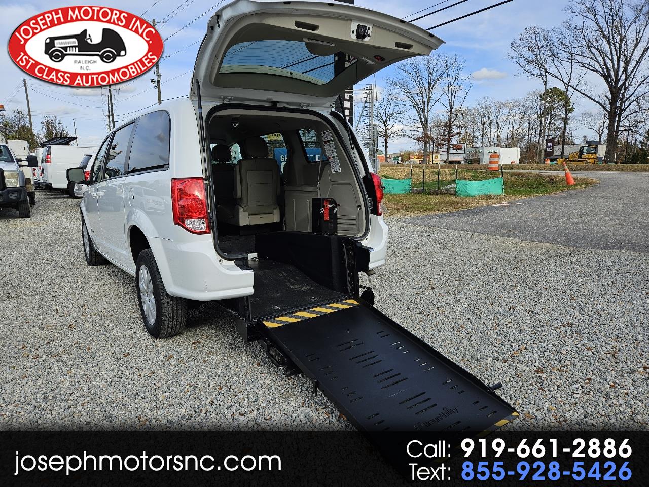 2018 Dodge Grand Caravan SE Braun Ability, For Sale In Raleigh, NC