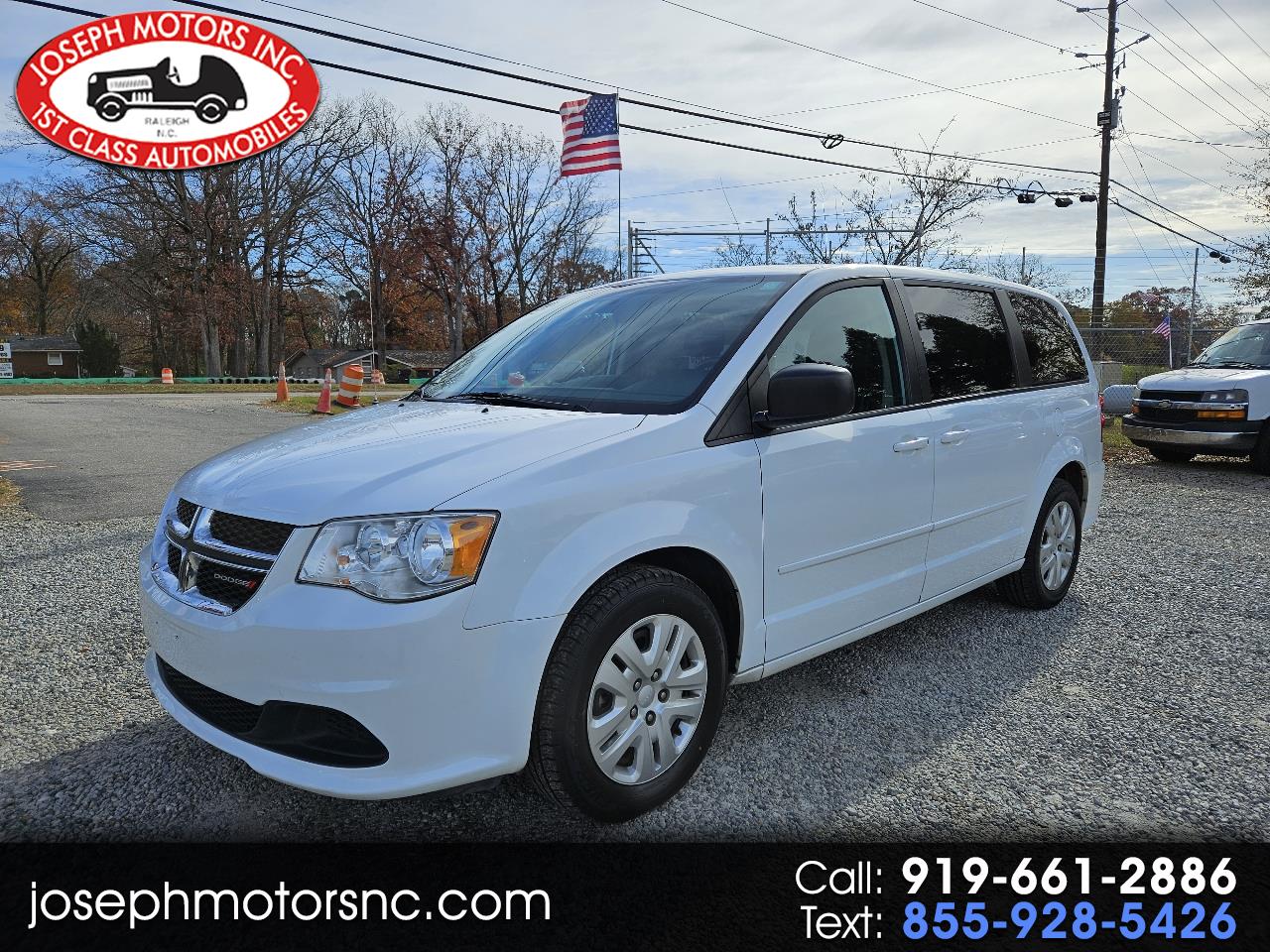 2017 Dodge Grand Caravan SE, For sale In Raleigh, NC.