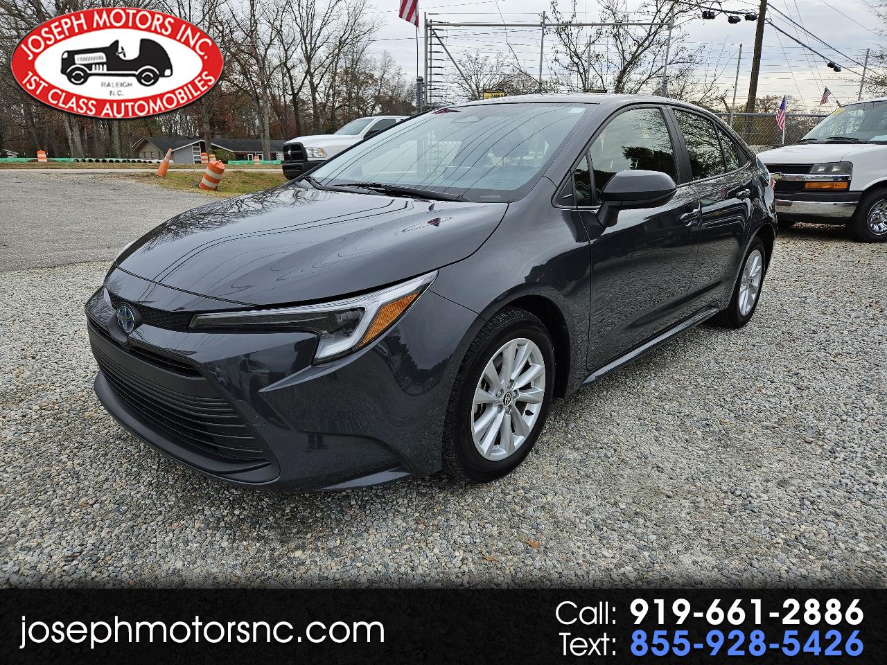 2024 Toyota Corolla Hybrid LE, For Sale In Raleigh, NC.