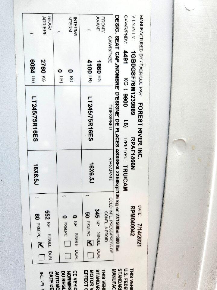 Chevrolet Express  2021