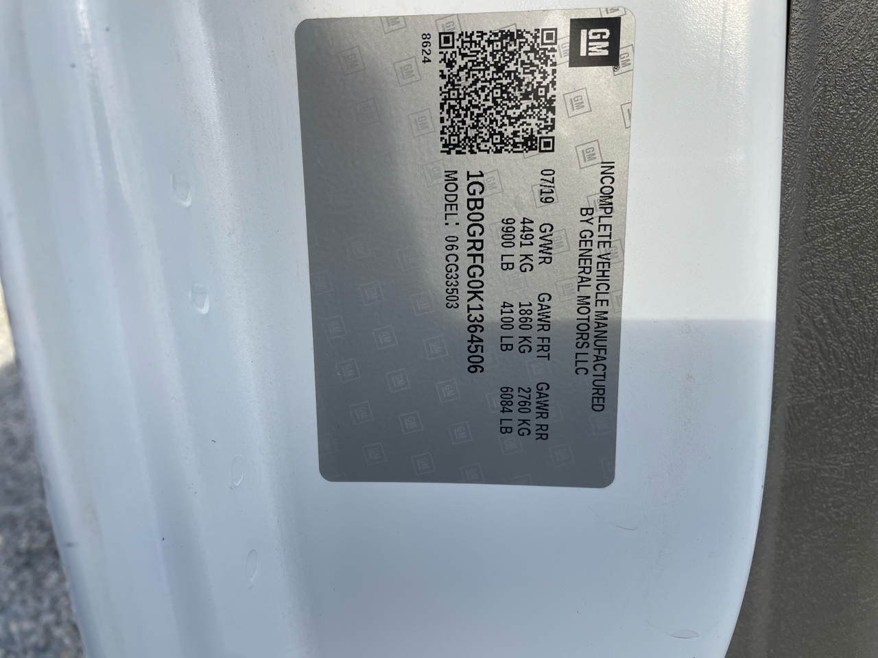 Chevrolet Express Cutaway  2019