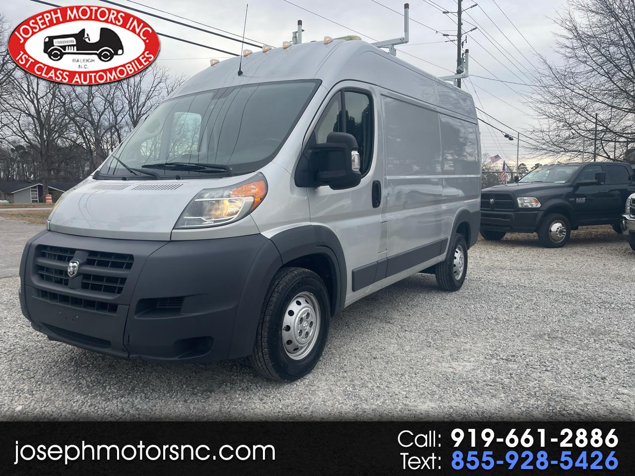 RAM ProMaster Cargo Van 1500 High Roof 136" WB 2018