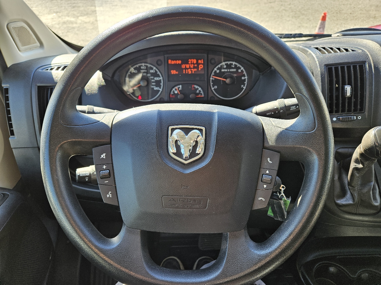 RAM ProMaster Cargo Van 1500 High Roof 136" WB 2018