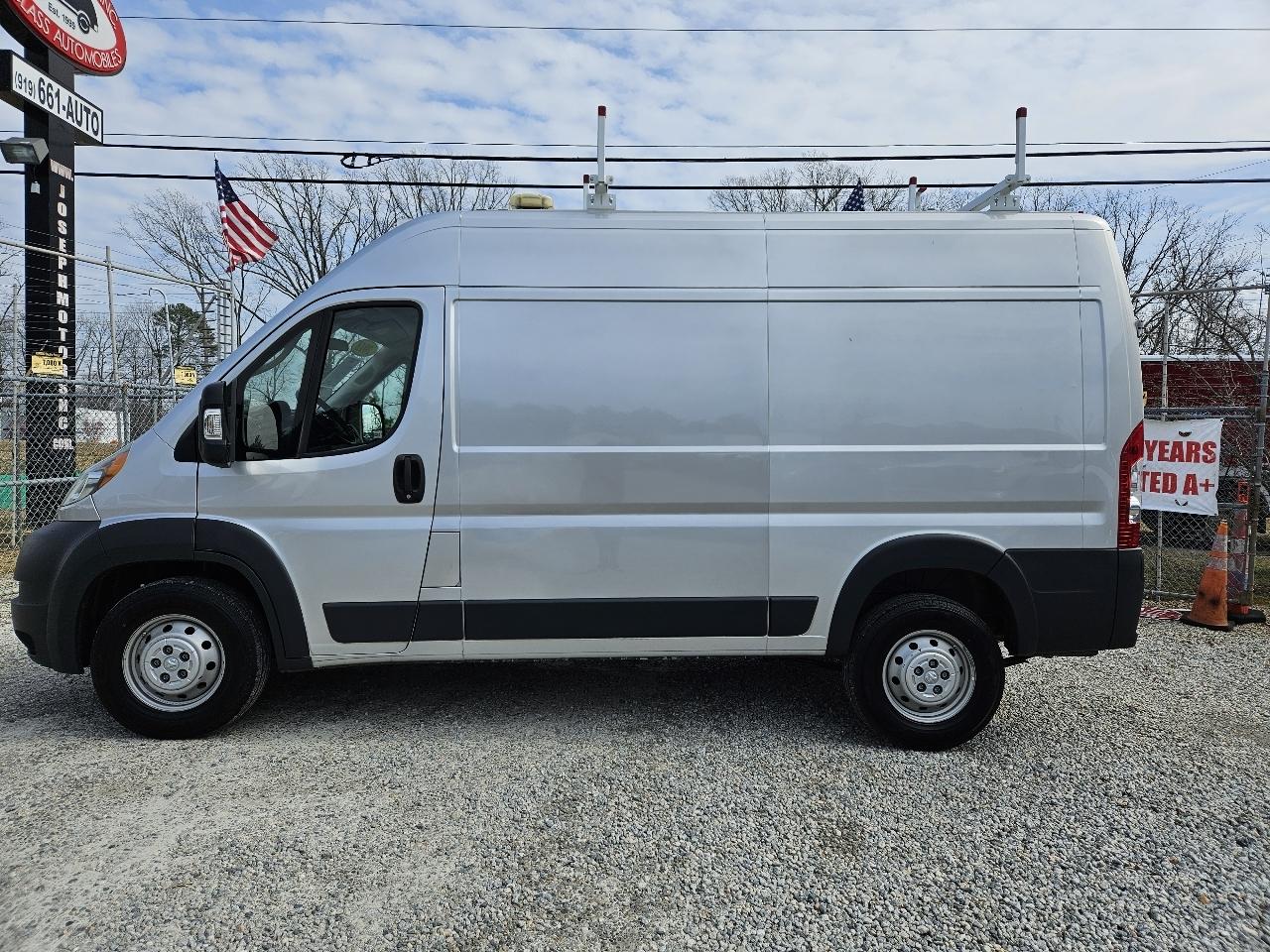 RAM ProMaster Cargo Van 1500 High Roof 136" WB 2018