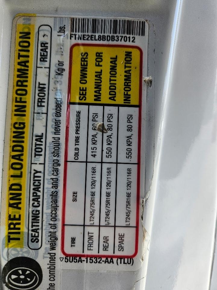 Ford Econoline Cargo Van  2011