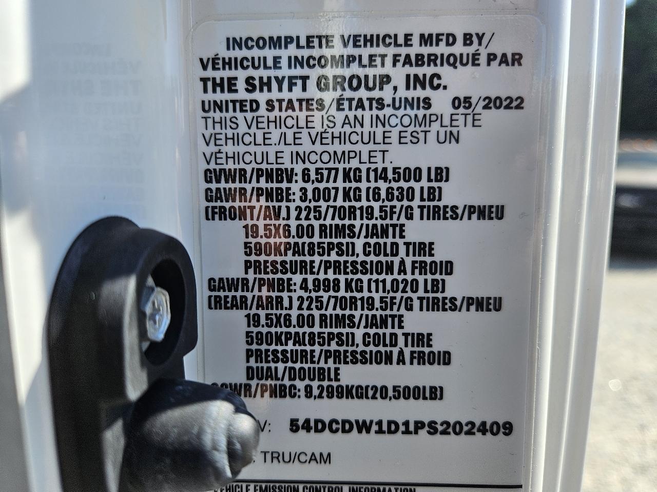 Chevrolet 4500 LCF Gas  2023