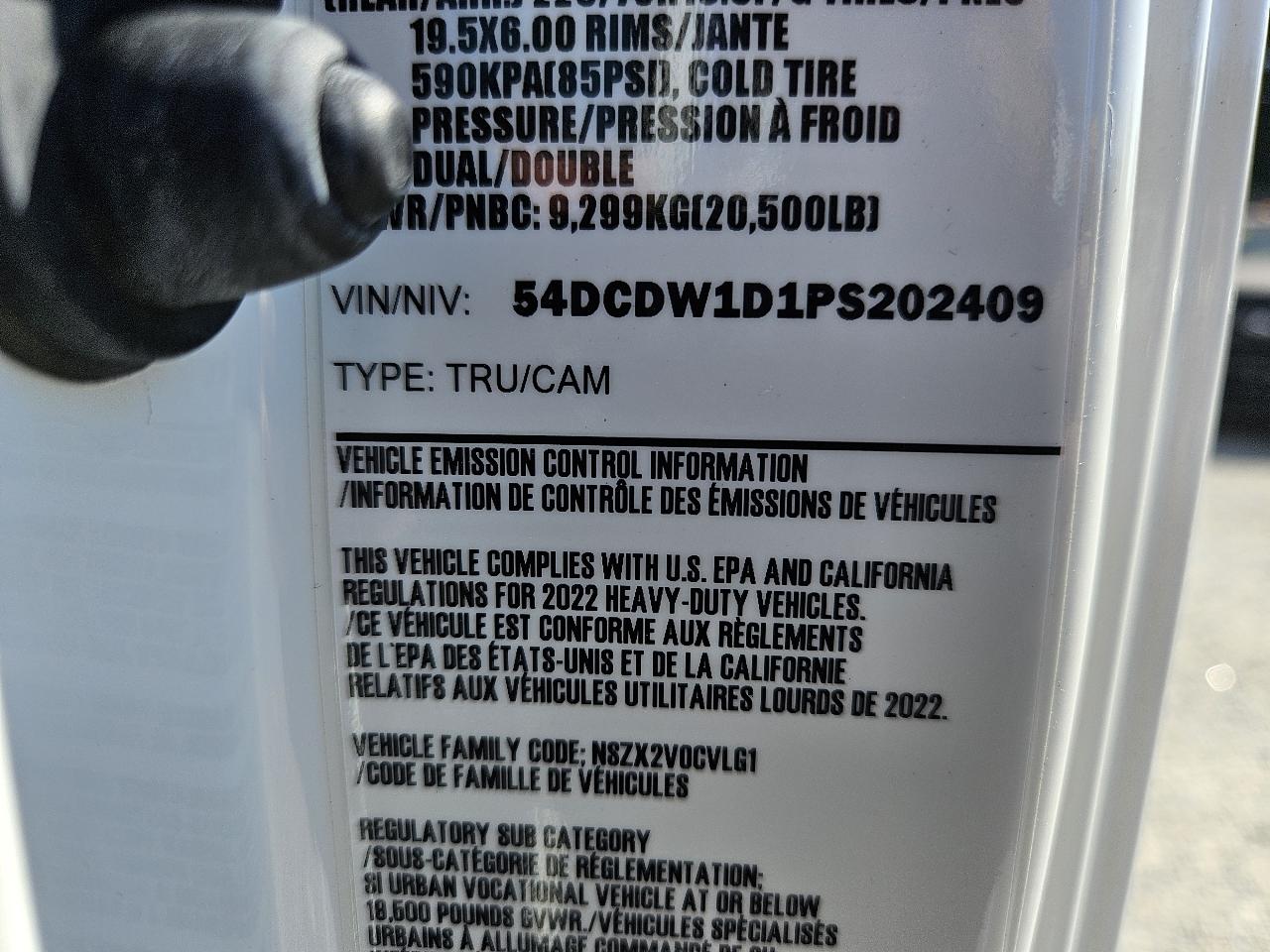 Chevrolet 4500 LCF Gas  2023