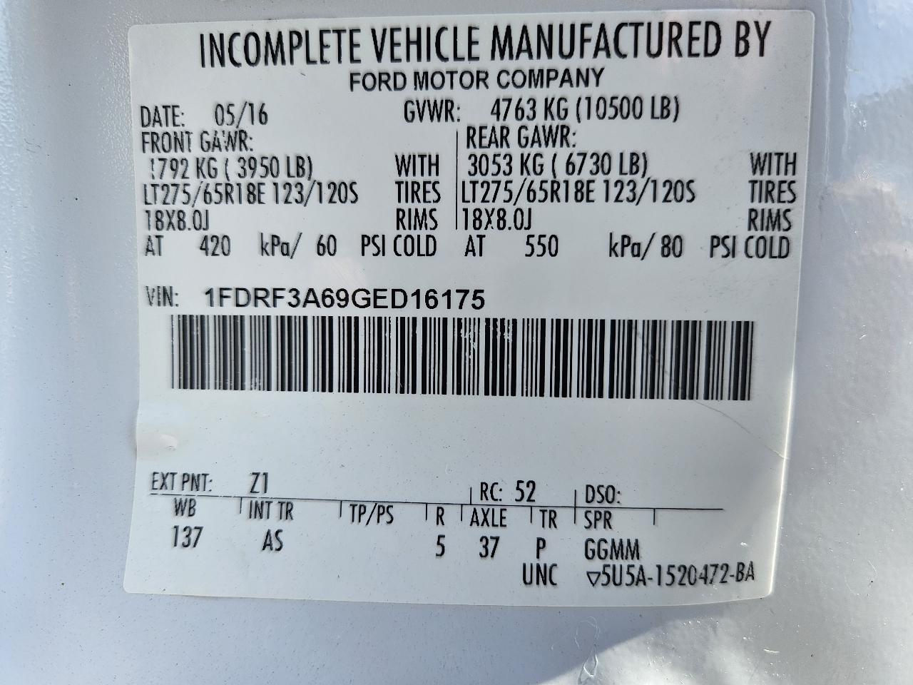 Ford F-350 SD  2016