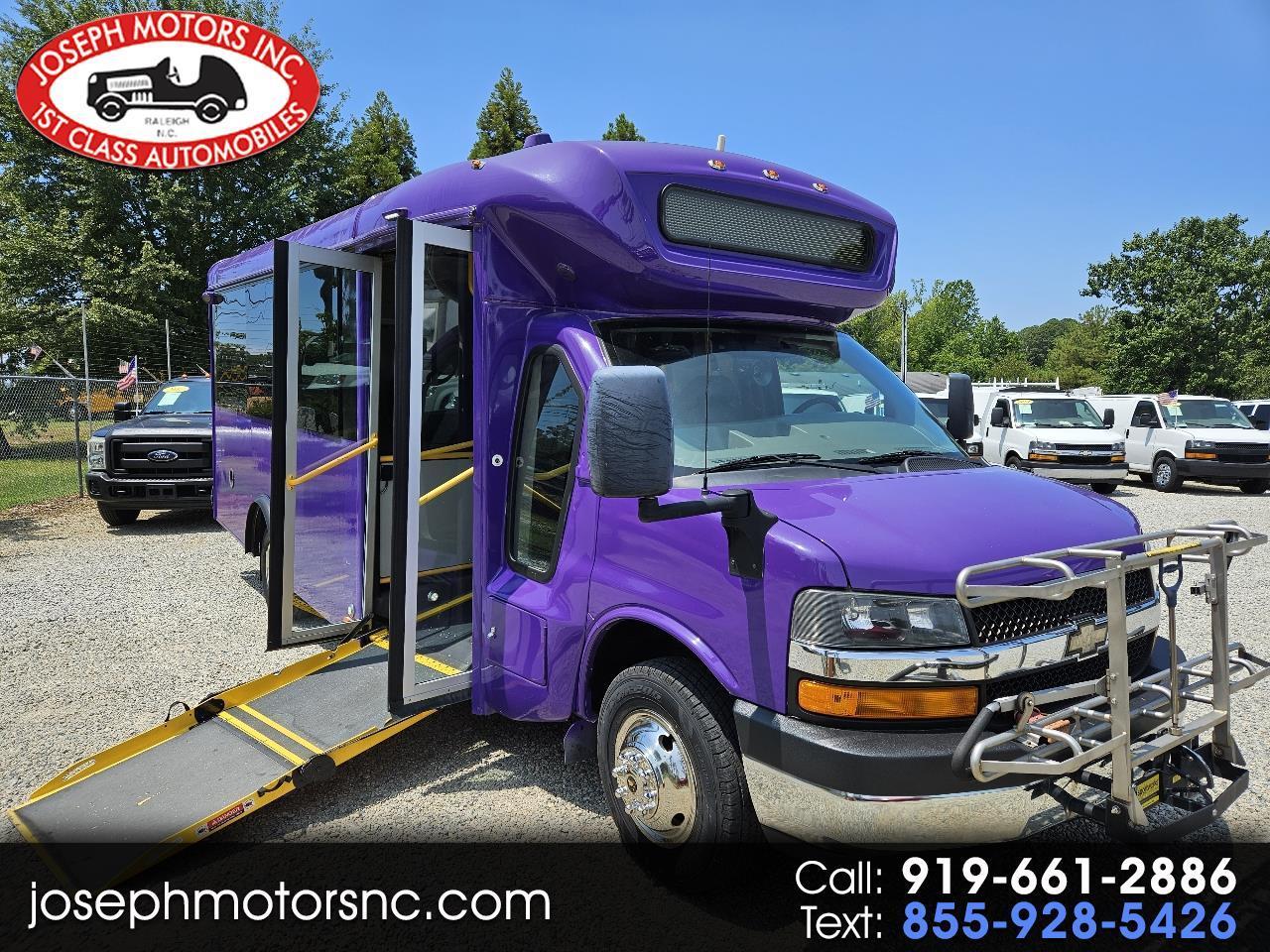2015 Chevrolet Express G4500 Cut-Away Handicap, For Sale In Raleigh, NC.