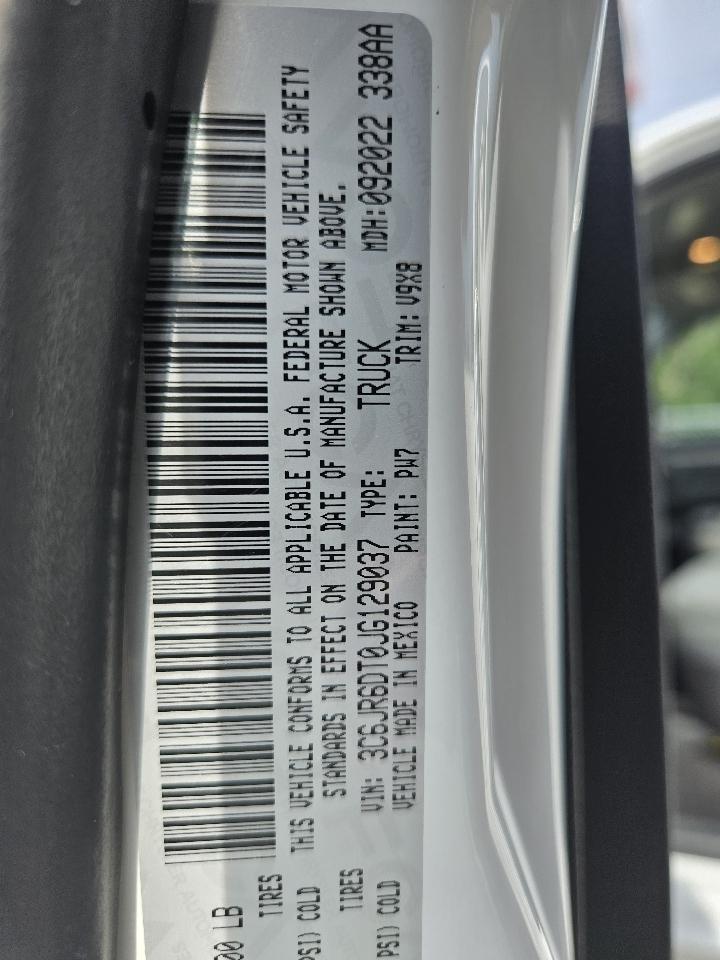 RAM 1500  2018