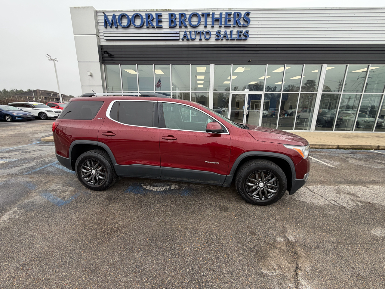 2017 GMC Acadia AWD 4dr SLT w/SLT-1