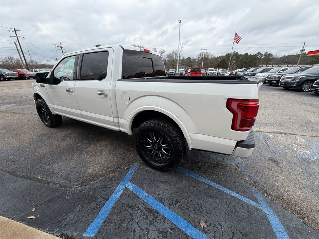 Ford F-150 Platinum 4WD SuperCrew 5.5' Box 2015