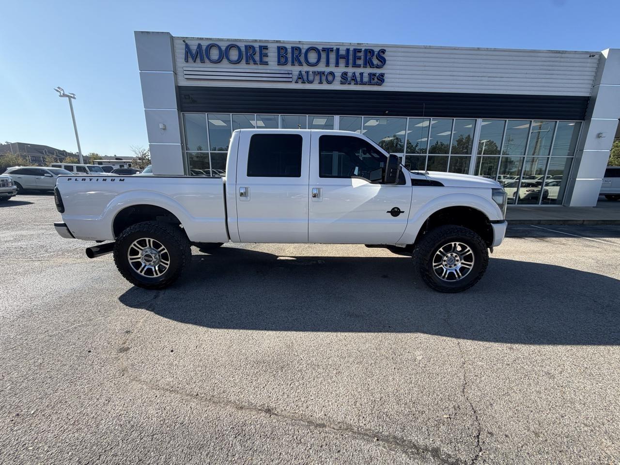 Ford Super Duty F-350 SRW Platinum 4WD Crew Cab 6.75' Box 2014