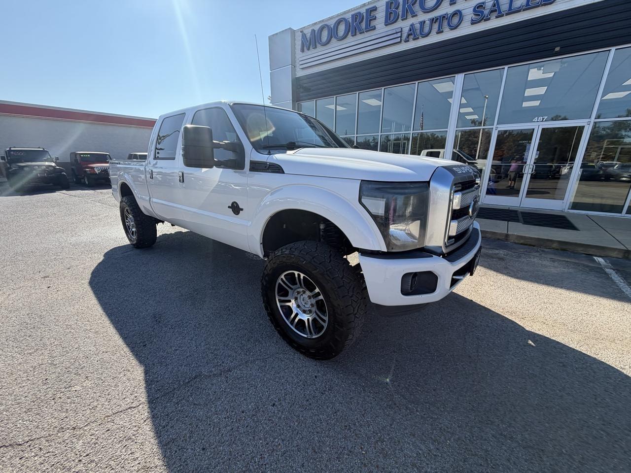 Ford Super Duty F-350 SRW Platinum 4WD Crew Cab 6.75' Box 2014
