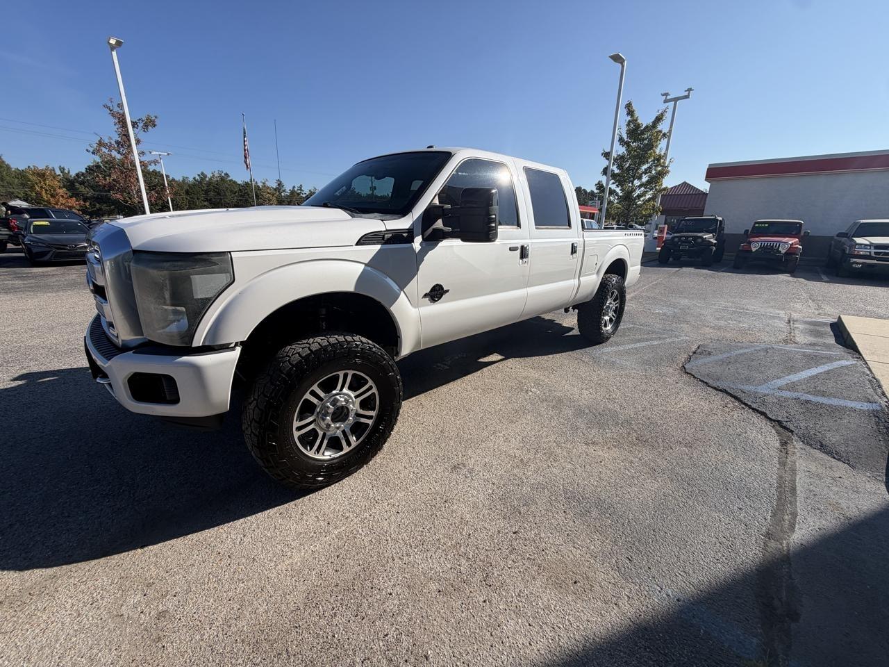 Ford Super Duty F-350 SRW Platinum 4WD Crew Cab 6.75' Box 2014