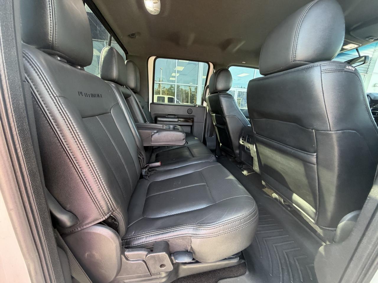 Ford Super Duty F-350 SRW Platinum 4WD Crew Cab 6.75' Box 2014