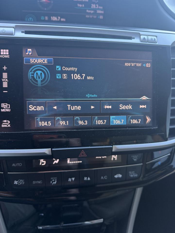 Honda Accord Sedan 4dr I4 CVT EX-L 2016