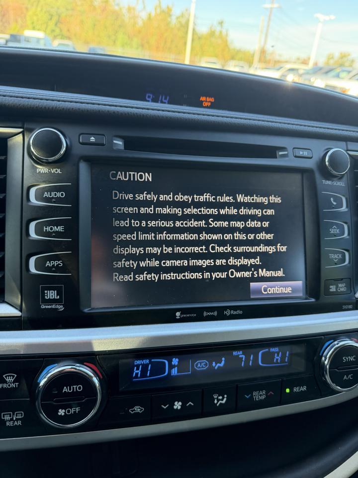 Toyota Highlander Limited V6 FWD (Natl) 2018