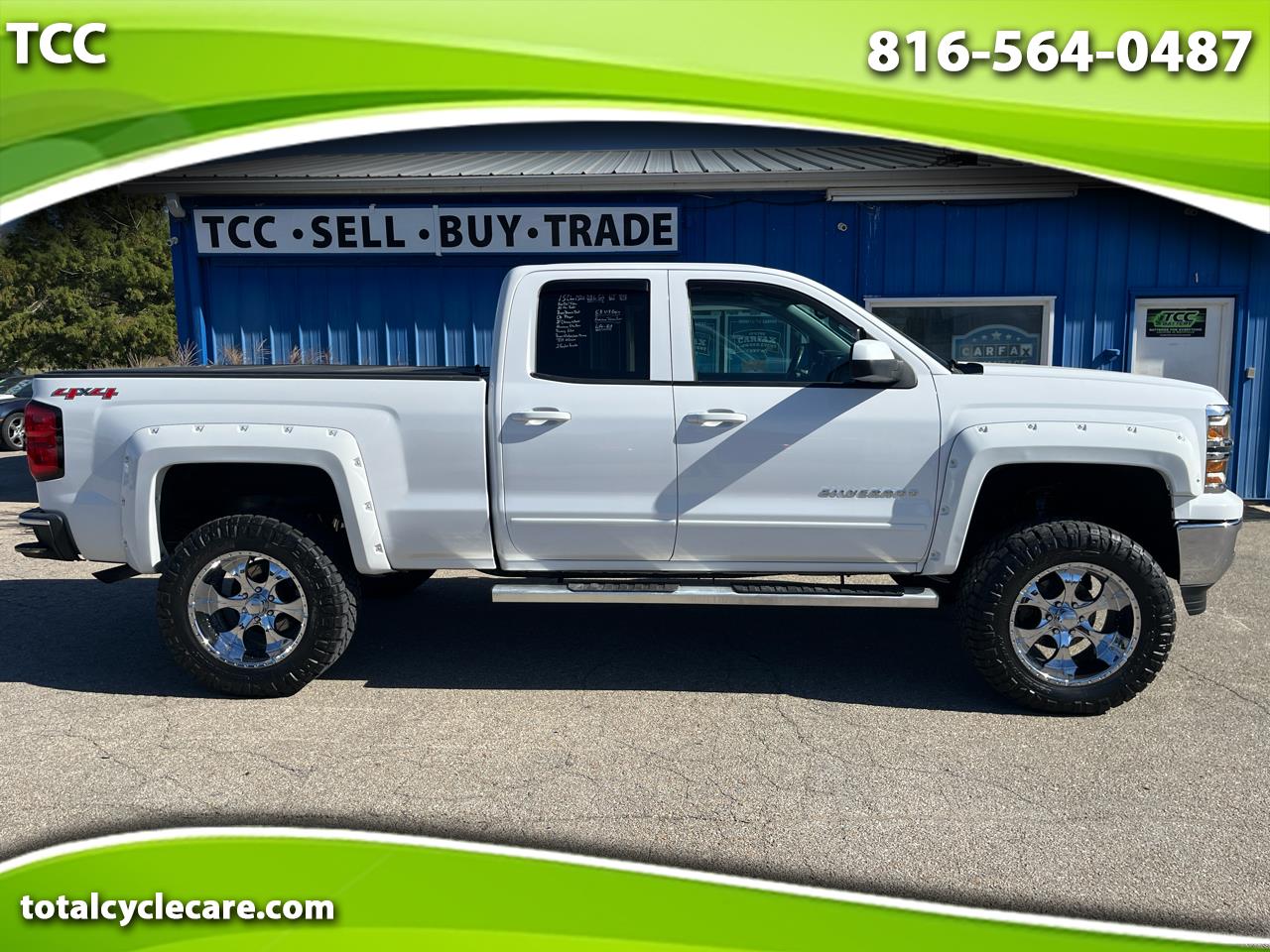 2015 Chevrolet Silverado 1500 4WD Double Cab 143.5" LT w/1LT