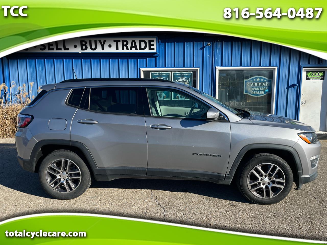 2018 Jeep Compass Latitude w/Sun/Wheel Pkg FWD