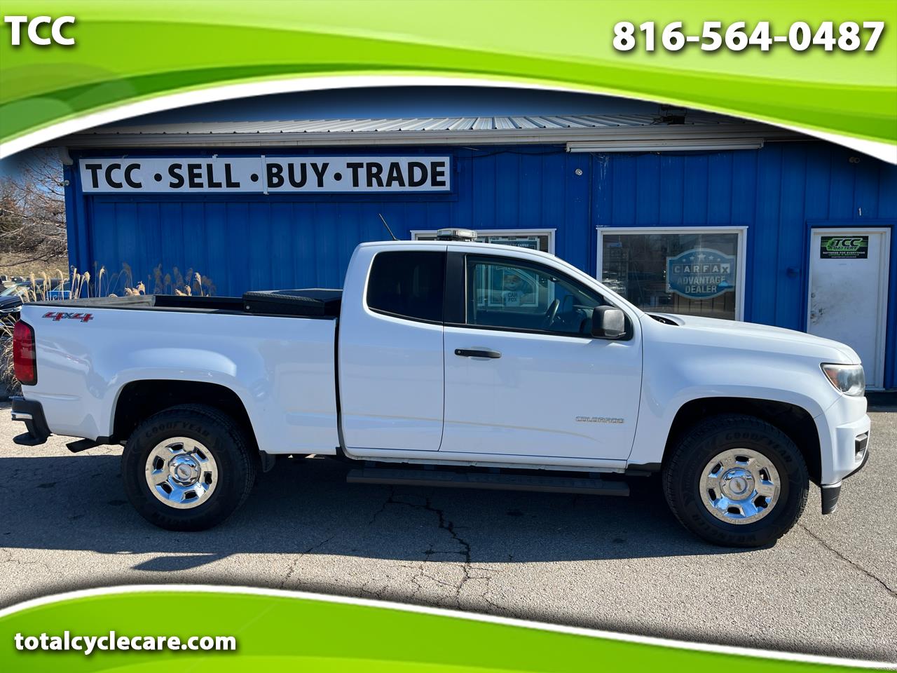 2018 Chevrolet Colorado 4WD Ext Cab 128.3" Work Truck
