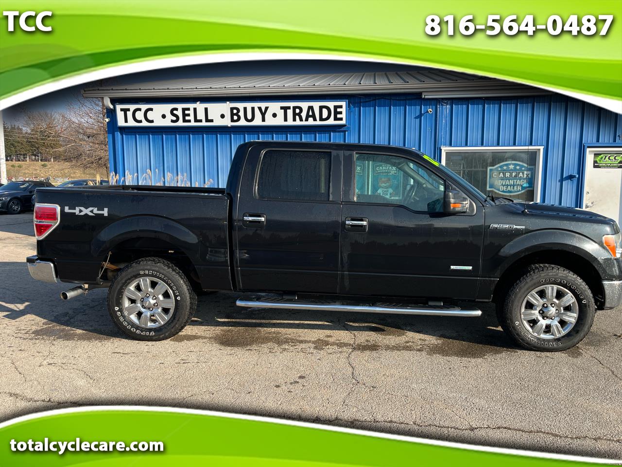 2012 Ford F-150 4WD SuperCrew 145" XLT