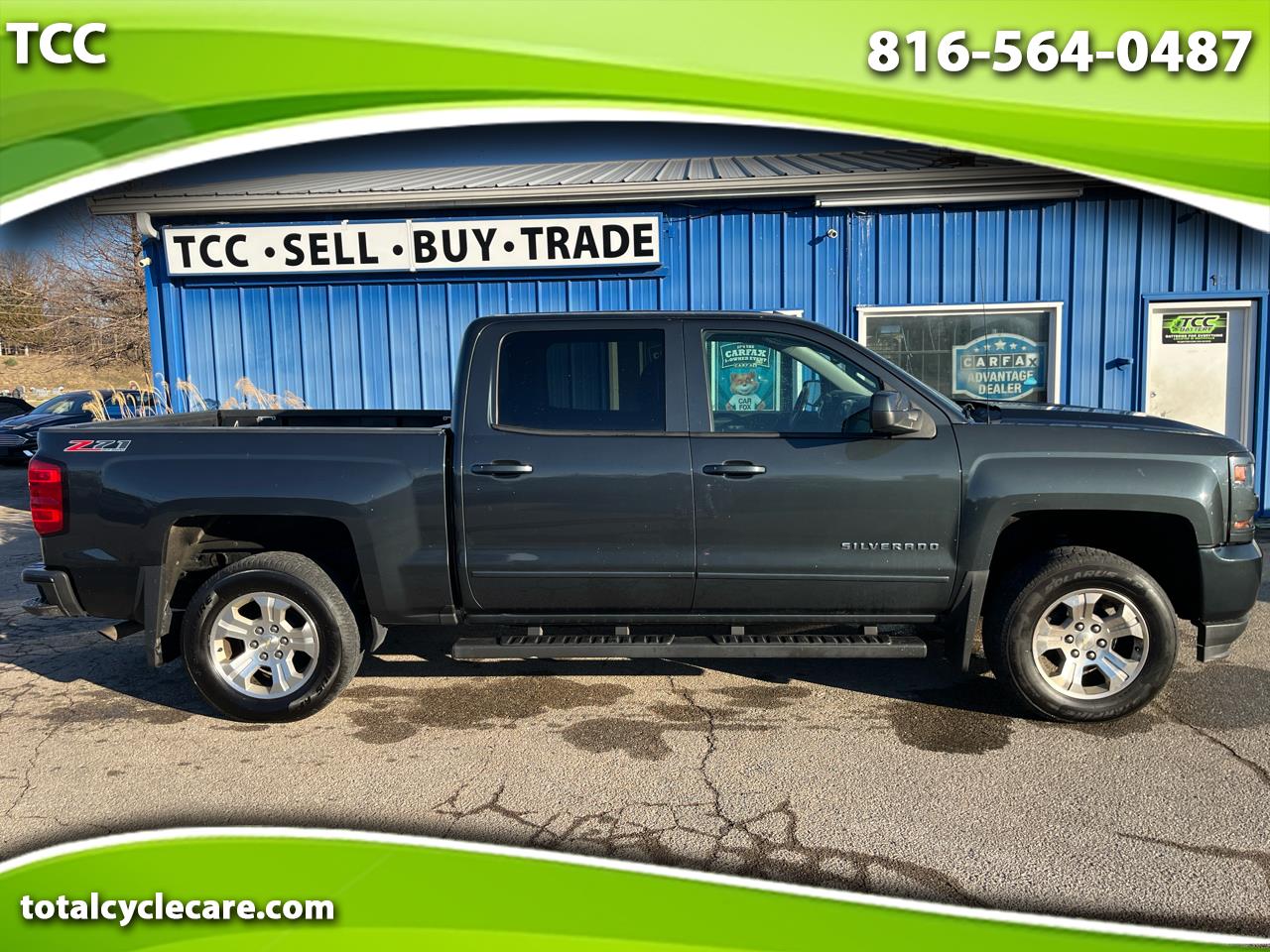 2017 Chevrolet Silverado 1500 4WD Crew Cab LT w/2LT